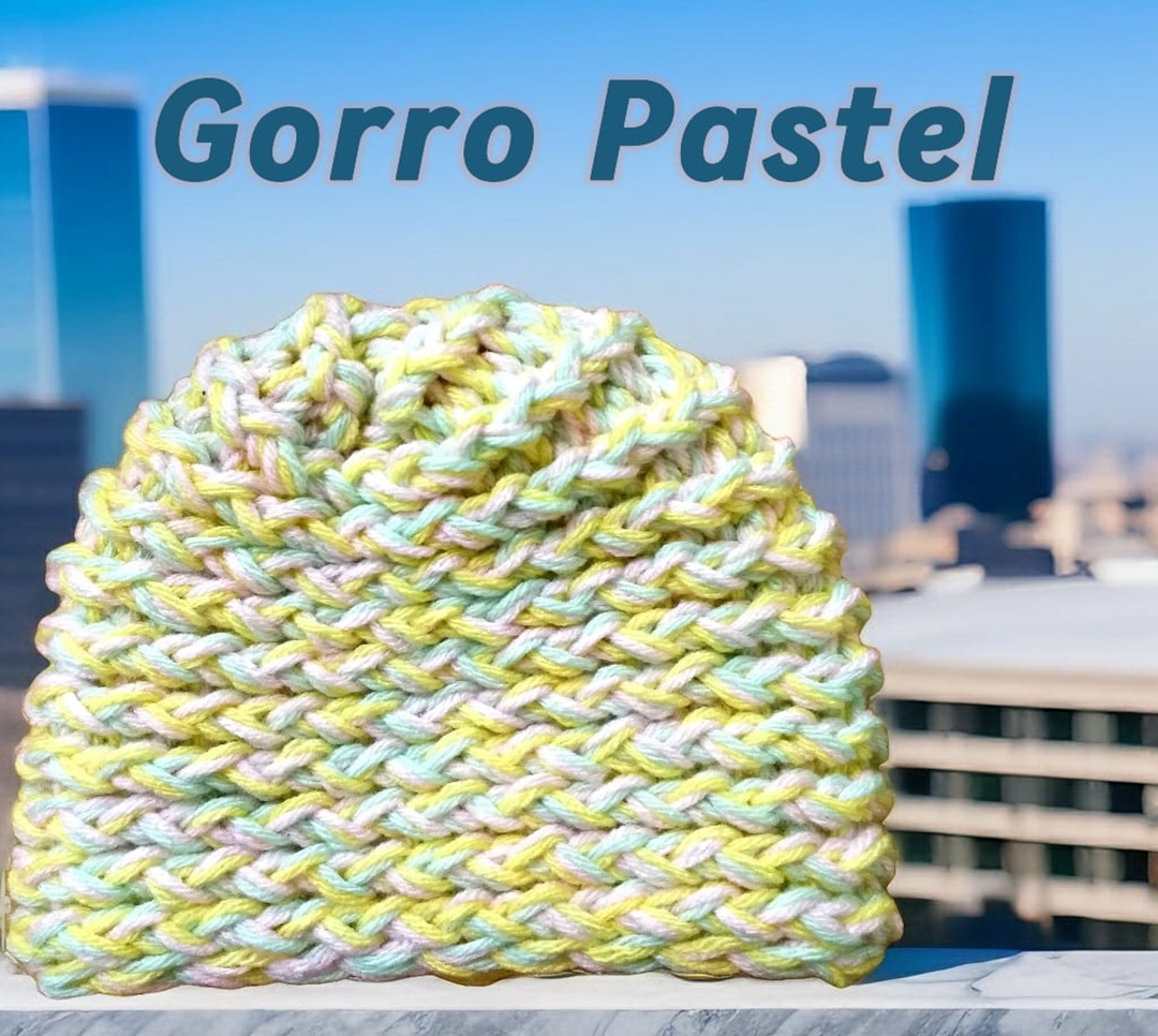gorro pastel