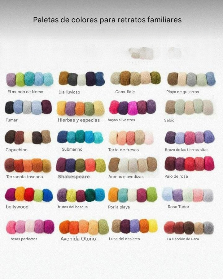 paleta de colores
