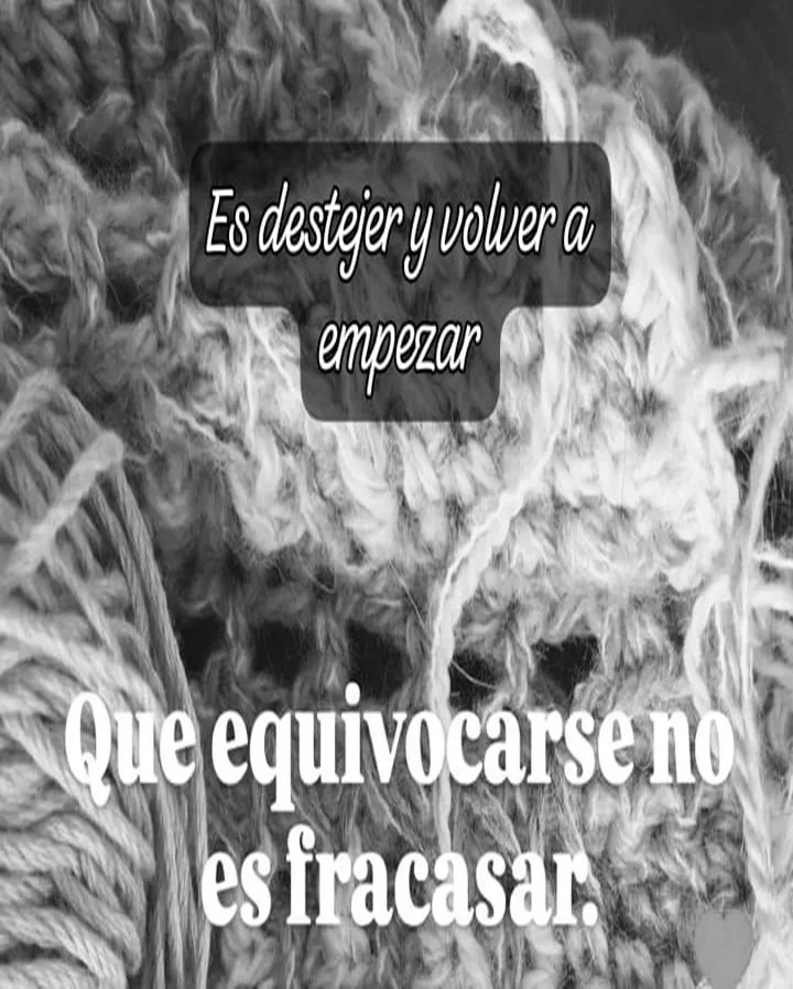 equivocarse no es fracasar