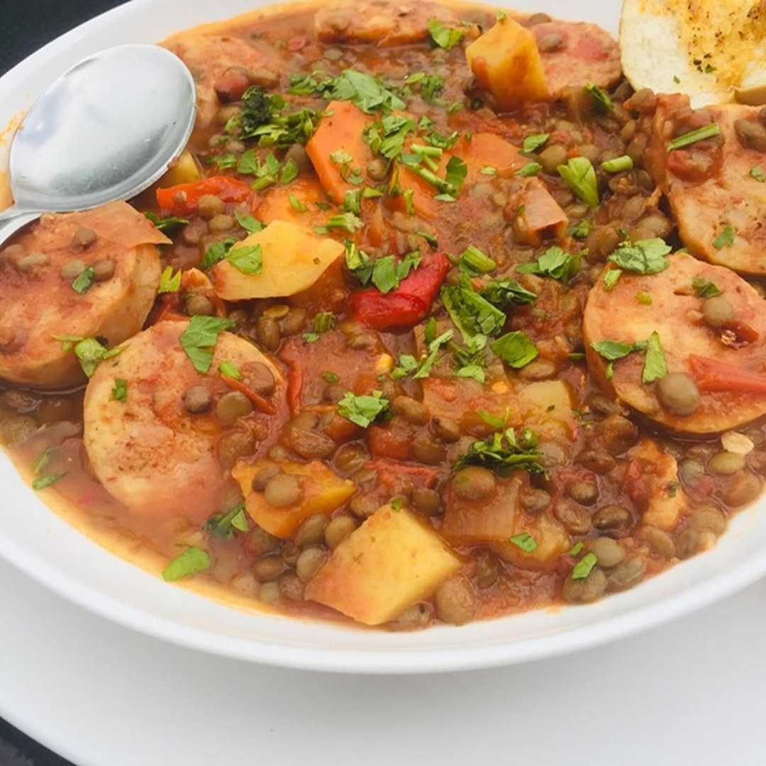 guiso de lentejas